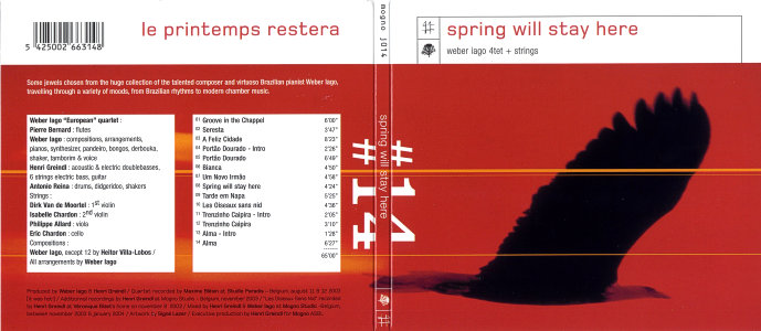 Weber Iago Quartet : Spring Will Stay Here