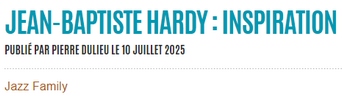 Lien vers la chronique sur JazzMania
