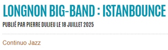 Lien vers la chronique sur JazzMania