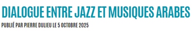 Lien vers la chronique sur JazzMania