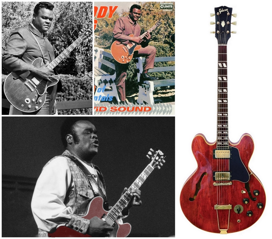 La Gibson ES-345 Cherry Red de Freddie King